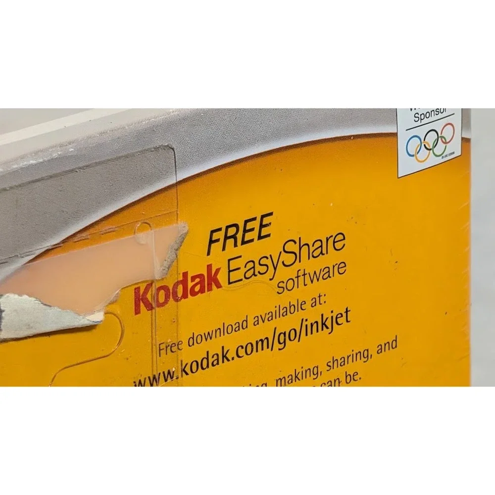 Kodak Premium Photo Paper 100 Sheets 4x6 White New High Gloss Inkjet Paper